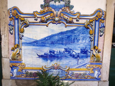 Port-Wine River Barges.